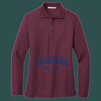 Women's Silk Touch Long Sleeve Polo Thumbnail