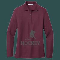 Women's Silk Touch Long Sleeve Polo Thumbnail