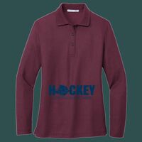 Women's Silk Touch Long Sleeve Polo Thumbnail