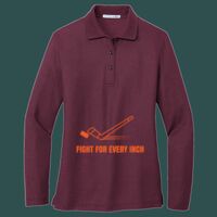Women's Silk Touch Long Sleeve Polo Thumbnail