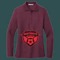Women's Silk Touch Long Sleeve Polo Thumbnail
