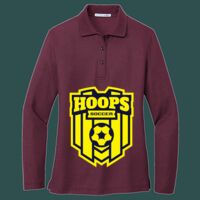 Women's Silk Touch Long Sleeve Polo Thumbnail