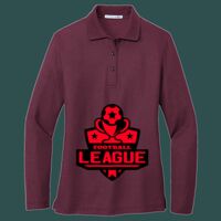 Women's Silk Touch Long Sleeve Polo Thumbnail