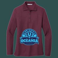 Women's Silk Touch Long Sleeve Polo Thumbnail