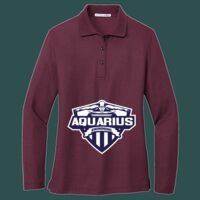 Women's Silk Touch Long Sleeve Polo Thumbnail