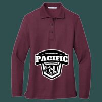 Women's Silk Touch Long Sleeve Polo Thumbnail