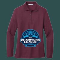 Women's Silk Touch Long Sleeve Polo Thumbnail