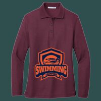 Women's Silk Touch Long Sleeve Polo Thumbnail