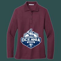 Women's Silk Touch Long Sleeve Polo Thumbnail
