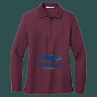 Women's Silk Touch Long Sleeve Polo Thumbnail