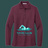 Women's Silk Touch Long Sleeve Polo Thumbnail