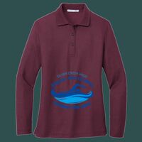 Women's Silk Touch Long Sleeve Polo Thumbnail