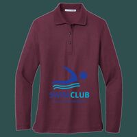 Women's Silk Touch Long Sleeve Polo Thumbnail