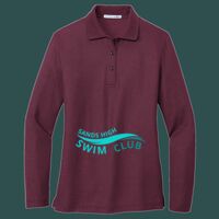 Women's Silk Touch Long Sleeve Polo Thumbnail