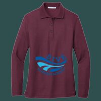 Women's Silk Touch Long Sleeve Polo Thumbnail
