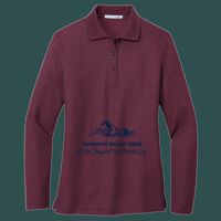 Women's Silk Touch Long Sleeve Polo Thumbnail