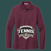Women's Silk Touch Long Sleeve Polo Thumbnail