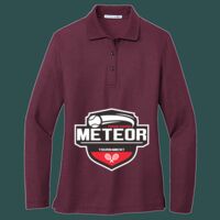 Women's Silk Touch Long Sleeve Polo Thumbnail
