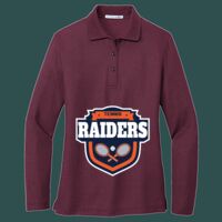 Women's Silk Touch Long Sleeve Polo Thumbnail