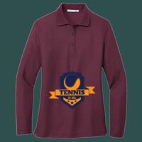 Women's Silk Touch Long Sleeve Polo Thumbnail