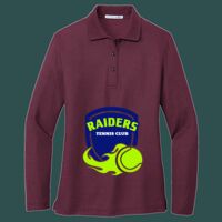 Women's Silk Touch Long Sleeve Polo Thumbnail