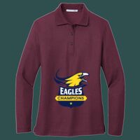 Women's Silk Touch Long Sleeve Polo Thumbnail