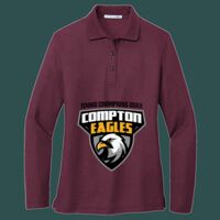 Women's Silk Touch Long Sleeve Polo Thumbnail