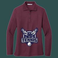 Women's Silk Touch Long Sleeve Polo Thumbnail