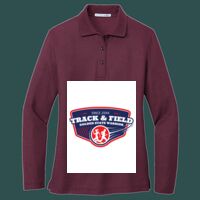 Women's Silk Touch Long Sleeve Polo Thumbnail