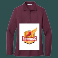 Women's Silk Touch Long Sleeve Polo Thumbnail