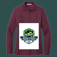 Women's Silk Touch Long Sleeve Polo Thumbnail
