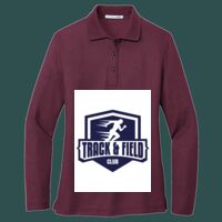 Women's Silk Touch Long Sleeve Polo Thumbnail