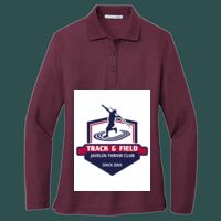 Women's Silk Touch Long Sleeve Polo Thumbnail