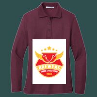 Women's Silk Touch Long Sleeve Polo Thumbnail