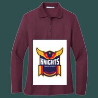 Women's Silk Touch Long Sleeve Polo Thumbnail