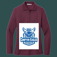 Women's Silk Touch Long Sleeve Polo Thumbnail