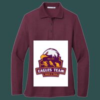 Women's Silk Touch Long Sleeve Polo Thumbnail
