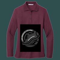 Women's Silk Touch Long Sleeve Polo Thumbnail