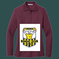 Women's Silk Touch Long Sleeve Polo Thumbnail