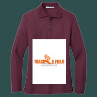 Women's Silk Touch Long Sleeve Polo Thumbnail