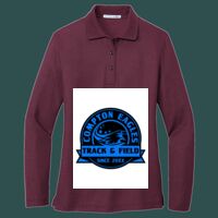 Women's Silk Touch Long Sleeve Polo Thumbnail