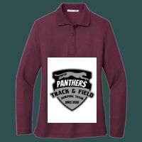 Women's Silk Touch Long Sleeve Polo Thumbnail