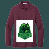 Women's Silk Touch Long Sleeve Polo Thumbnail