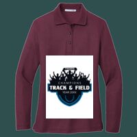 Women's Silk Touch Long Sleeve Polo Thumbnail