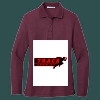 Women's Silk Touch Long Sleeve Polo Thumbnail