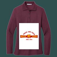 Women's Silk Touch Long Sleeve Polo Thumbnail