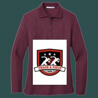 Women's Silk Touch Long Sleeve Polo Thumbnail