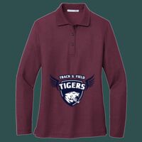 Women's Silk Touch Long Sleeve Polo Thumbnail