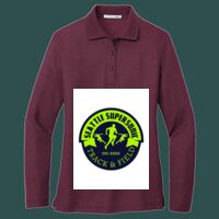 Women's Silk Touch Long Sleeve Polo Thumbnail