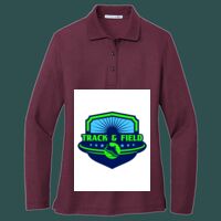 Women's Silk Touch Long Sleeve Polo Thumbnail